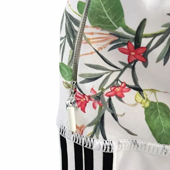 Athleta floral leggings medium pockets NWOT - Picture 2 of 7